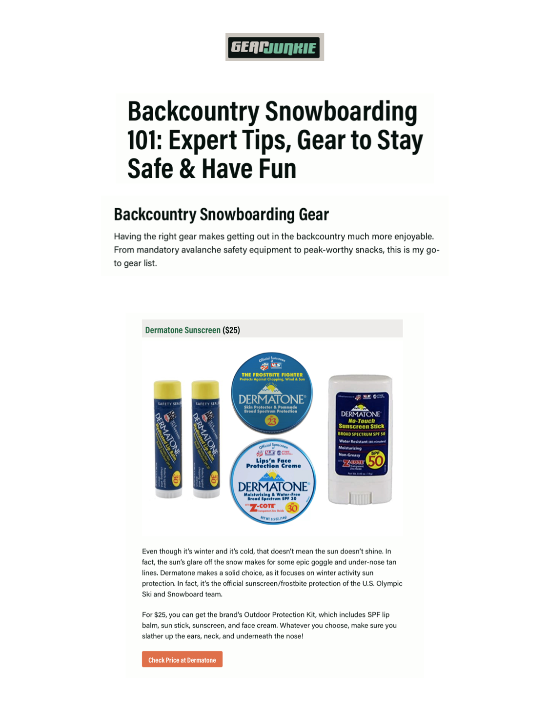 Thanks Gear Junkie!