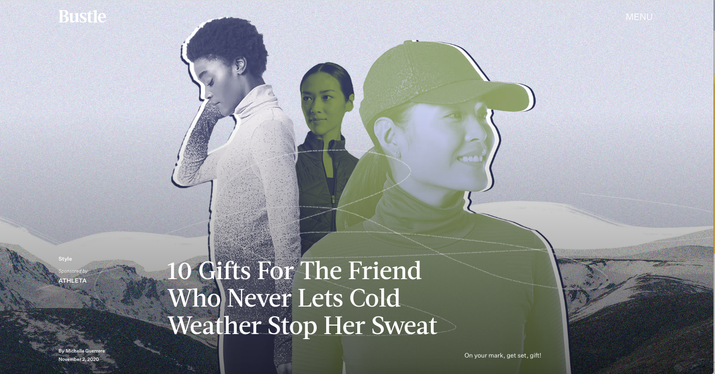 10 Gifts For The Friend Who Never Lets Cold Weather Stop Her Sweat