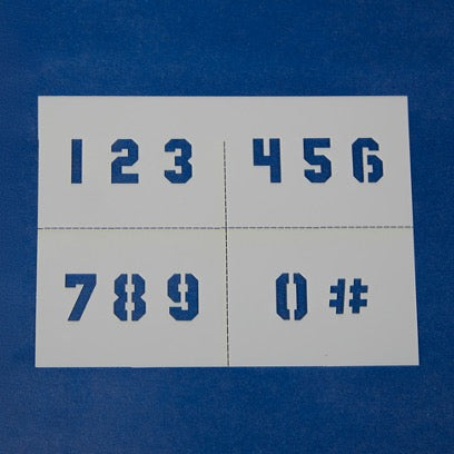 Lips & Face Biodegradable Glitter Kit - Numbers