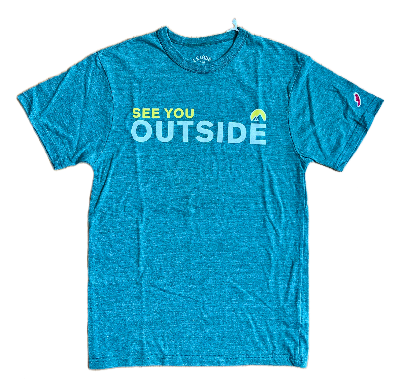 Unisex "See You Outside" Short Sleeve T-Shirt - Hunter Green